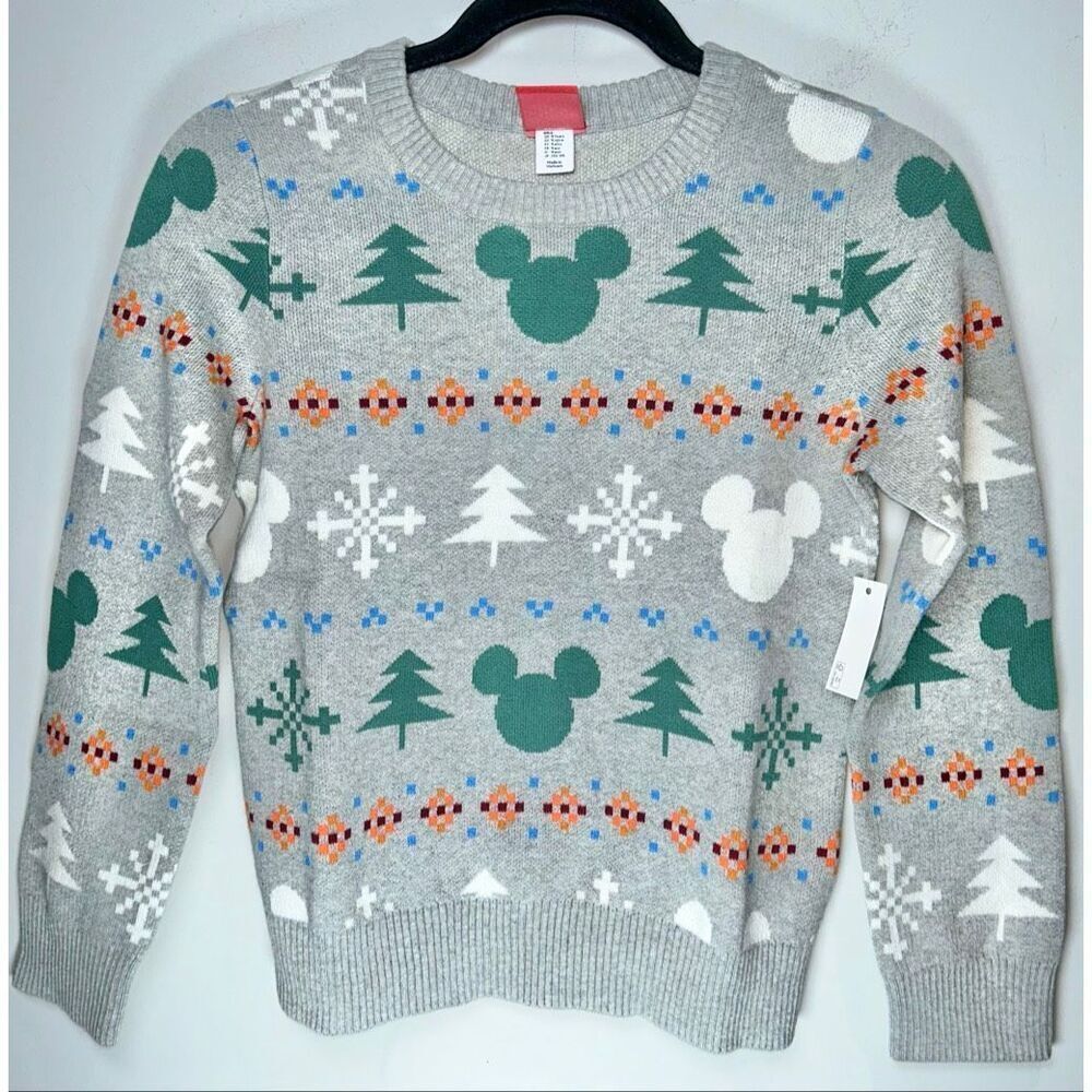 Disney Mickey Mouse crewneck sweater size youth large
